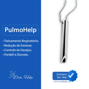 PulmoHelp • Colar que ajuda a parar de fumar - Dra. Help